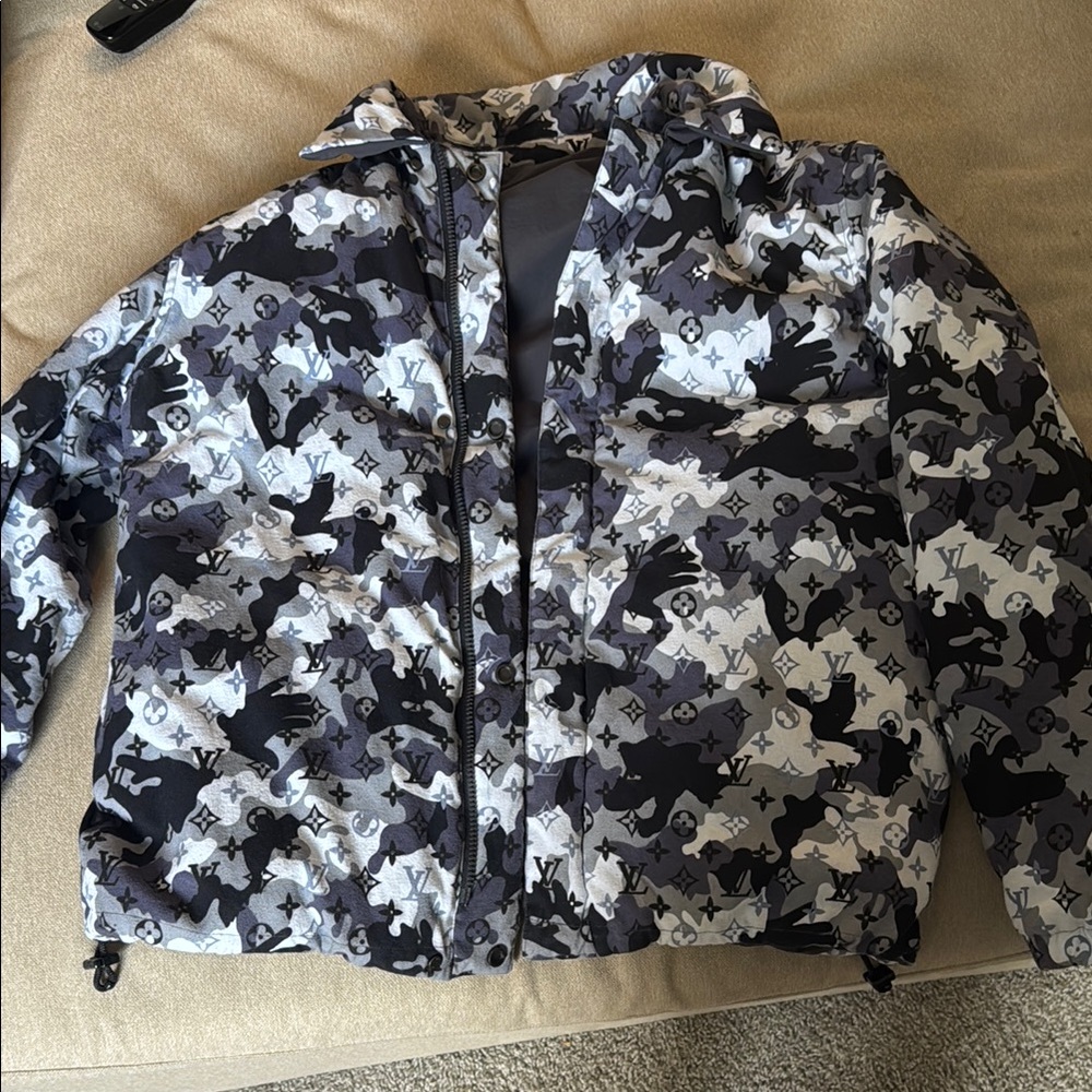 Louis Vuitton Monogram Camo Jacket (authentic)